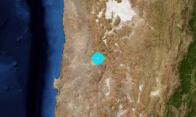 42 km NE of Calama, Chile