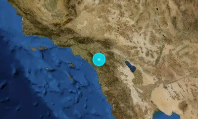 60 km SSE of Fontana, United States