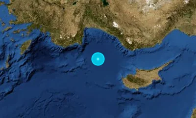 138 km SSE of Antalya, Türkiye