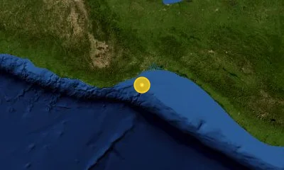 215 km SE of Oaxaca, Mexico