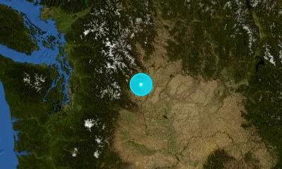 163 km ENE of Kent, United States