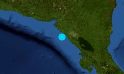 44 km SSW of León, Nicaragua