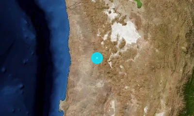 131 km N of Calama, Chile