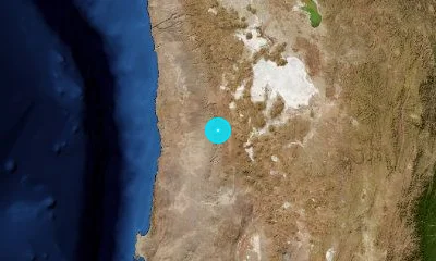 149 km N of Calama, Chile