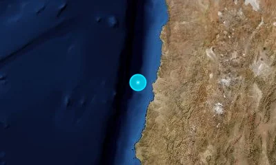 110 km WNW of Copiapó, Chile