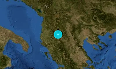 62 km ESE of Elbasan, Albania