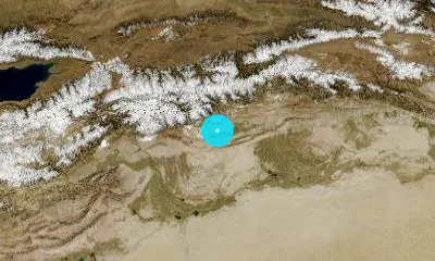 133 km N of Aral, China