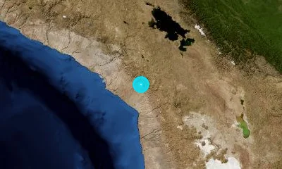48 km N of Tacna, Peru