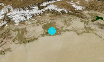 166 km ENE of Aral, China