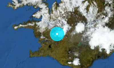 81 km NE of Reykjavík, Iceland