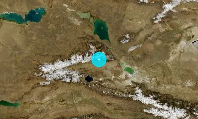 142 km NNE of Huocheng, China