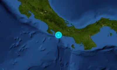 225 km SE of San José, Costa Rica