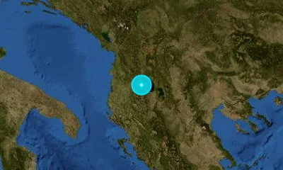 27 km E of Elbasan, Albania