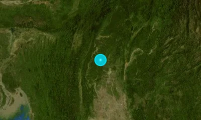 146 km SE of Imphāl, India
