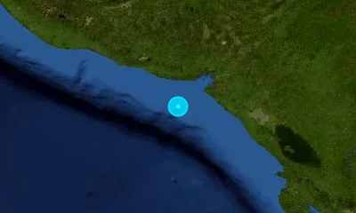 131 km W of Chinandega, Nicaragua