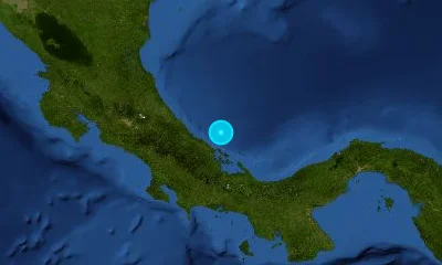 202 km E of San José, Costa Rica