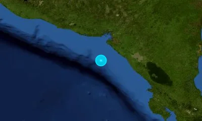 101 km WSW of Chinandega, Nicaragua
