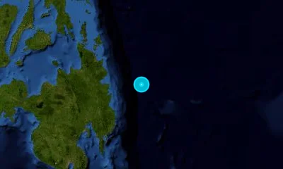 214 km ESE of Libertad, Philippines
