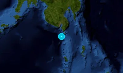 105 km S of General Santos, Philippines