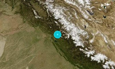 53 km ENE of Pathānkot, India