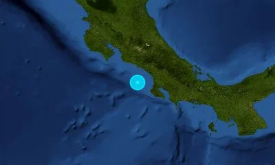 117 km S of San José, Costa Rica