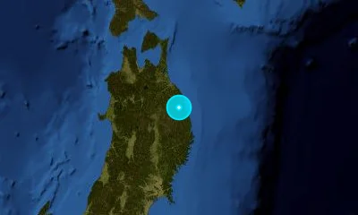 48 km SSE of Hachinohe, Japan