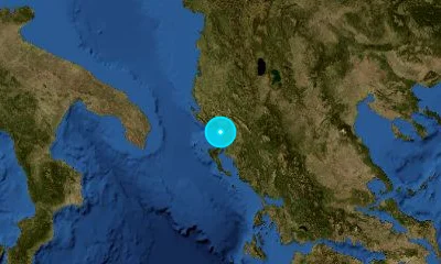 120 km S of Elbasan, Albania