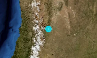 33 km SW of Mendoza, Argentina
