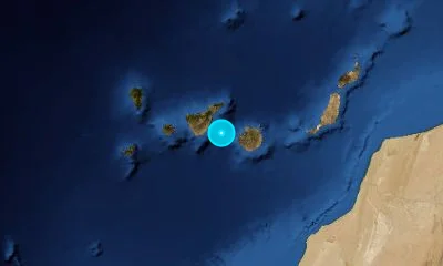 74 km W of Telde, Spain