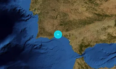 32 km W of Huelva, Spain