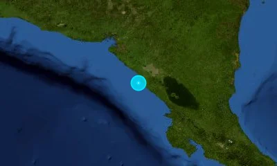69 km W of Masaya, Nicaragua