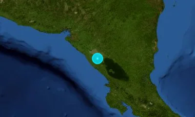 16 km NW of Masaya, Nicaragua