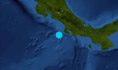 181 km S of San José, Costa Rica