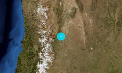 6 km NNW of Mendoza, Argentina