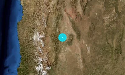 31 km N of San Juan, Argentina