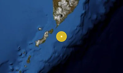 302 km SSW of Petropavlovsk-Kamchatsky, Russia
