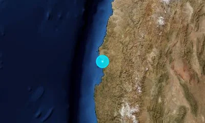 60 km N of Coquimbo, Chile