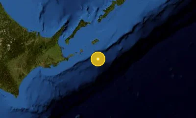 249 km ESE of Kitami, Japan