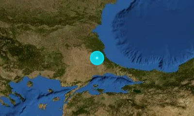68 km NNE of Tekirdağ, Türkiye