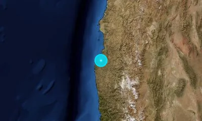 47 km SSW of Coquimbo, Chile
