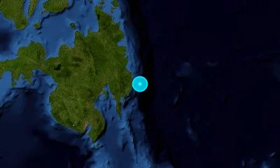 80 km NE of Mati, Philippines