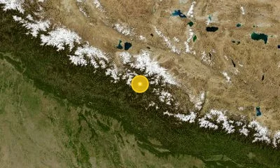 232 km ENE of Haldwani, India