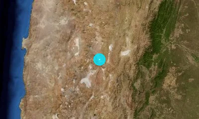 193 km W of San Salvador de Jujuy, Argentina