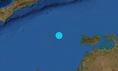 294 km WNW of Darwin, Australia