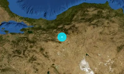 81 km WNW of Batikent, Türkiye