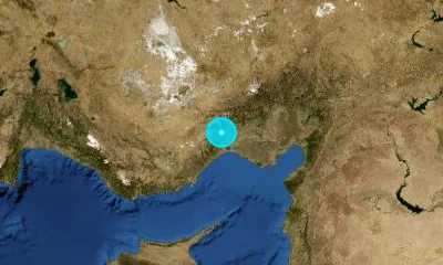 35 km NW of Tarsus, Türkiye