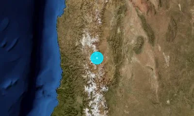 148 km NW of Mendoza, Argentina