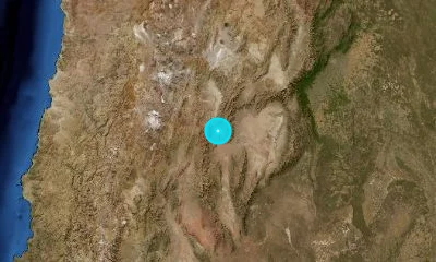 164 km NNW of La Rioja, Argentina