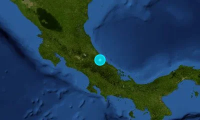 103 km E of San José, Costa Rica