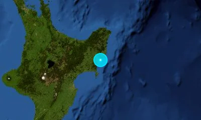 198 km SE of Tauranga, New Zealand
